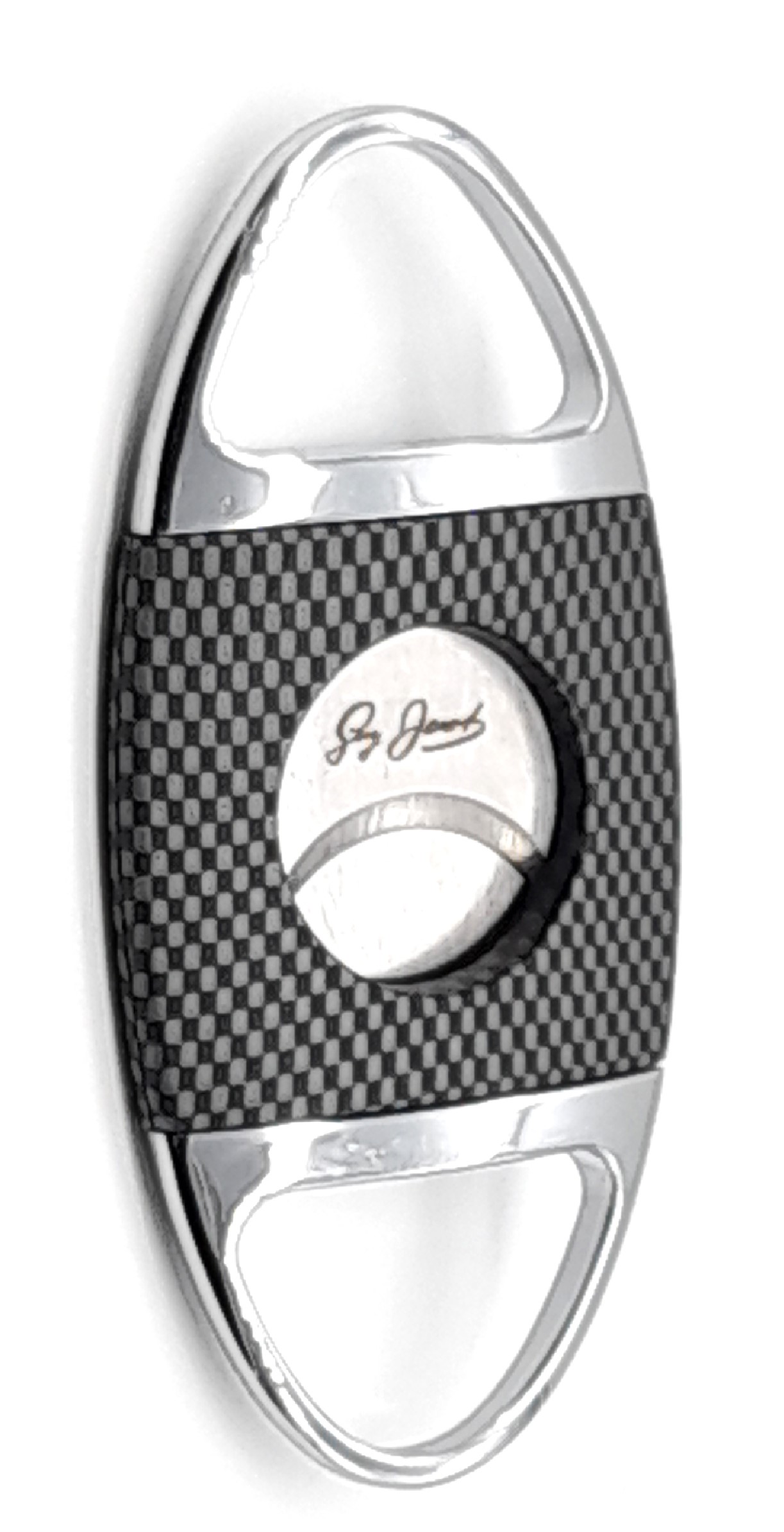 Guy Janot - Cigar cutter Chrome/Carbon